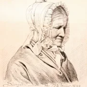 Peter Christian Skovgaard | Fru Anneken Marie von Würden - 1844 | Indrammet kunsttryk | Danmarks Guldalder