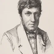 Peter Christian Skovgaard | Maleren C. Købke - 1883 | Indrammet kunsttryk | Danmarks Guldalder