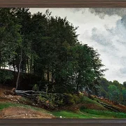 Peter Christian Thamsen Skovgaard – Bewaldete Hügel 1864 | Indrammet giclée-kunsttryk