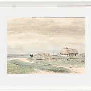 Peter Christian Thamsen Skovgaard – Blick von der Farm des Konsuls Axelsen auf Rheden 1848 | Indrammet giclée-kunsttryk