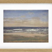 Peter Christian Thamsen Skovgaard – Der Strand von Rågeleje 1842 | Indrammet giclée-kunsttryk
