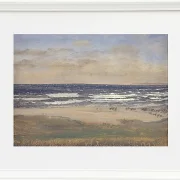 Peter Christian Thamsen Skovgaard – Der Strand von Rågeleje 1842 | Indrammet giclée-kunsttryk
