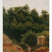 Peter Christian Thamsen Skovgaard – Landschaftsstudie 1840 | Giclée Kunstdruck gerahmt