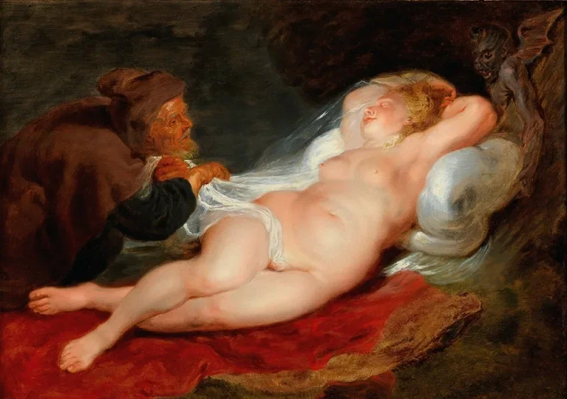 Peter Paul Rubens | Angelica og eremitten - 1626 | Indrammet kunsttryk | Barok | formida