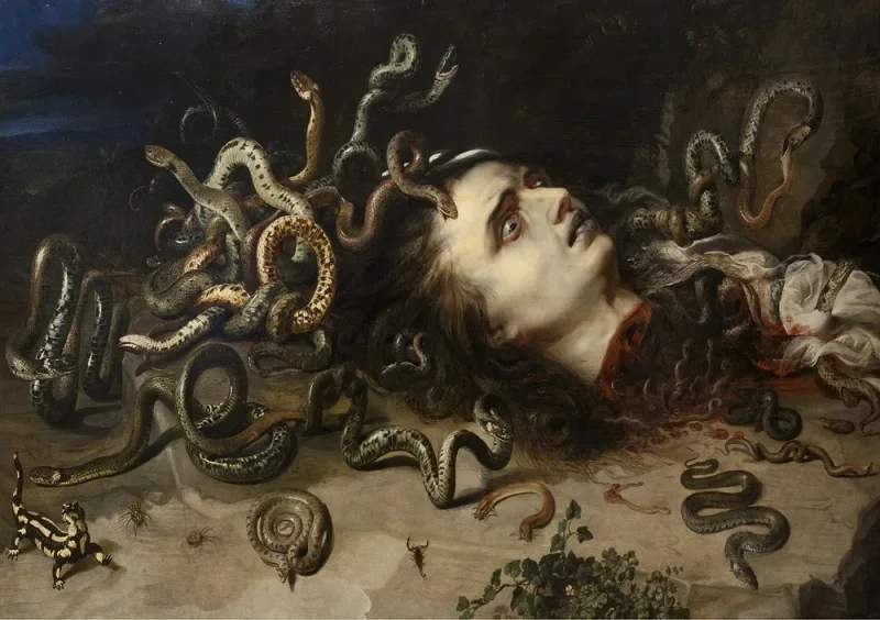 Peter Paul Rubens | Hoved af en ung mand - 1602 | Indrammet kunsttryk | Barok | formida