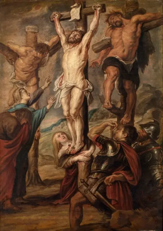 Peter Paul Rubens | Golgata - 1611 | Indrammet kunsttryk | Barok | formida