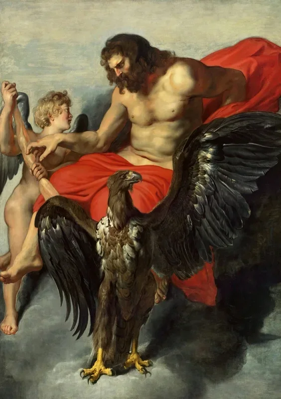 Peter Paul Rubens | Amor fleht Jupiter an – 1615 | Gerahmter Kunstdruck | Barock | formida