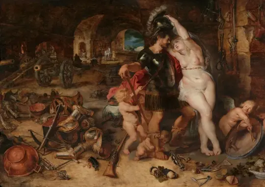 Peter Paul Rubens | Tilbagekomsten fra krigen - 1611 | Indrammet kunsttryk | Barok | formida