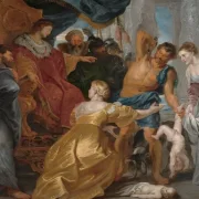 Peter Paul Rubens | Salomons dom - 1617 | Indrammet kunsttryk | Barok | formida