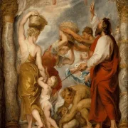 Peter Paul Rubens | Israelitterne samler manna i ørkenen - 1626 | Indrammet kunsttryk | Barok | formida