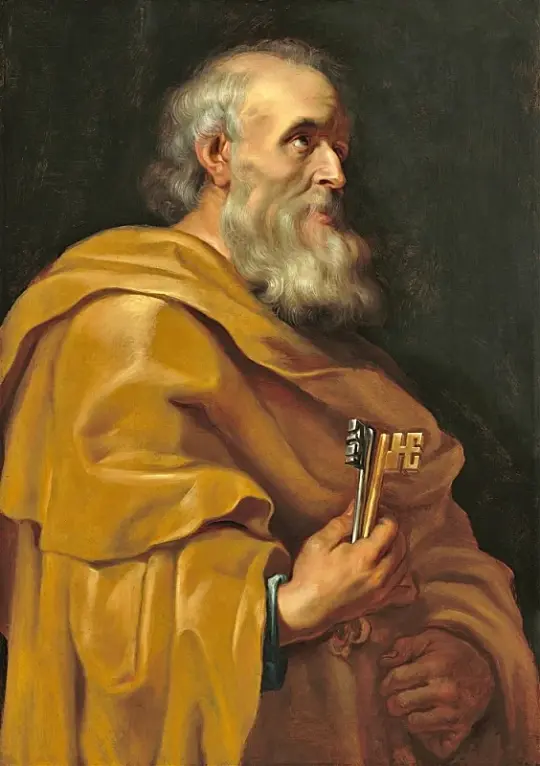 Peter Paul Rubens | Sankt Peter - 1618 | Indrammet kunsttryk | Barok | formida