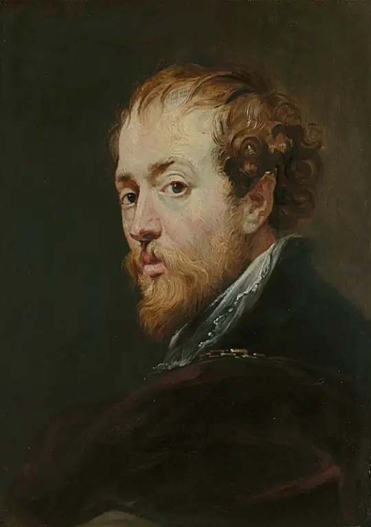Peter Paul Rubens | Maleren Peter Paul Rubens - 1625 | Indrammet kunsttryk | Barok | formida