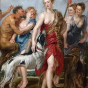 Peter Paul Rubens | Diana og hendes nymfer drager på jagt - 1615 | Indrammet kunsttryk | Barok | formida