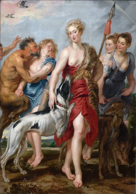 Peter Paul Rubens | Diana og hendes nymfer drager på jagt - 1615 | Indrammet kunsttryk | Barok | formida