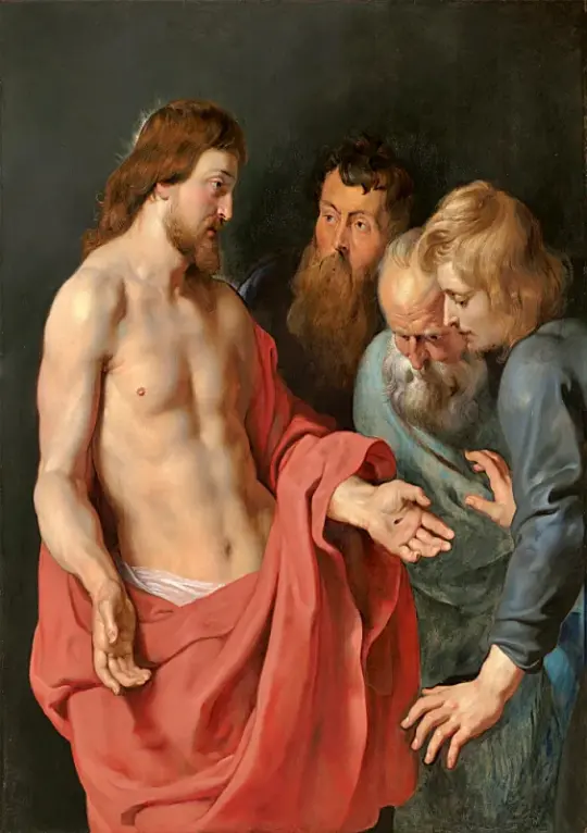 Peter Paul Rubens | Thomas' vantro - 1615 | Indrammet kunsttryk | Barok | formida