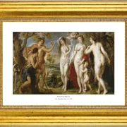 Peter Paul Rubens | Paris-dommen - 1639 | Gallery Edition | Indrammet kunsttryk | Barok