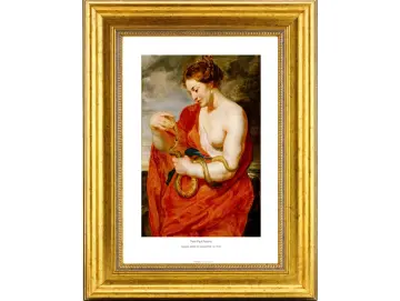 Peter Paul Rubens | Hygieia, Göttin der Gesundheit – 1615 | Gallery Edition | Gerahmter Kunstdruck | Barock