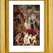 Peter Paul Rubens | Maria de' Medicis ankomst til Marseille - 1625 | Gallery Edition | Indrammet kunsttryk | Barok