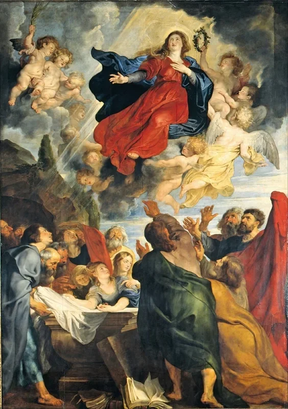 Peter Paul Rubens | Mariä Himmelfahrt – 1618 | Gerahmter Kunstdruck | Barock | formida