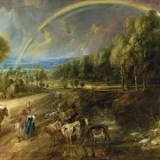 Peter Paul Rubens | Regnbuelandskabet - 1636 | Indrammet kunsttryk | Barok | formida