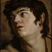 Peter Paul Rubens | Hoved af en ung mand – 1602 | Indrammet kunsttryk | Barok | formida
