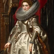 Peter Paul Rubens | Marchesa Brigida Spinola Doria - 1606 | Giclée Kunstdruck gerahmt