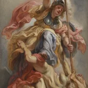 Peter Paul Rubens | Minerva overvinder uvidenhed - 1633 | Indrammet kunsttryk | Barok | formida