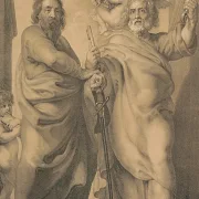 Peter Paul Rubens | Sankt Peter og Paulus - 1578 | Indrammet kunsttryk | Barok | formida