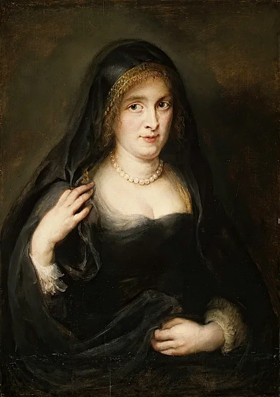 Peter Paul Rubens | Porträt von Susanna Lunden - 1625 | Gerahmter Kunstdruck | Barock | formida