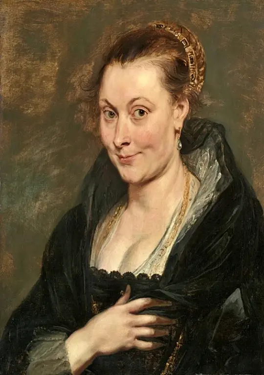 Peter Paul Rubens | Portræt af Isabella Brant - 1620 | Indrammet kunsttryk | Barok | formida