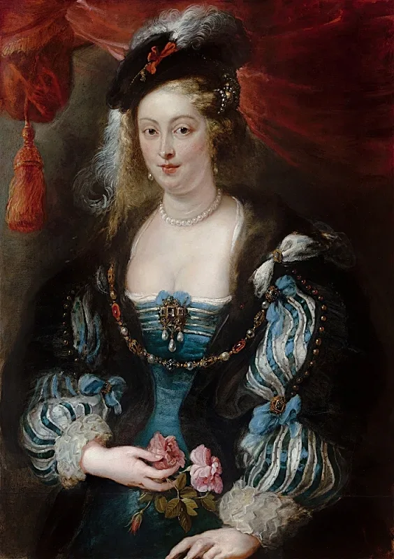 Peter Paul Rubens | Porträt einer jungen Frau – 1630 | Gerahmter Kunstdruck | Barock | formida