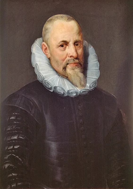 Peter Paul Rubens | Portræt af Jan Moretus - 1616 | Indrammet kunsttryk | Barok | formida
