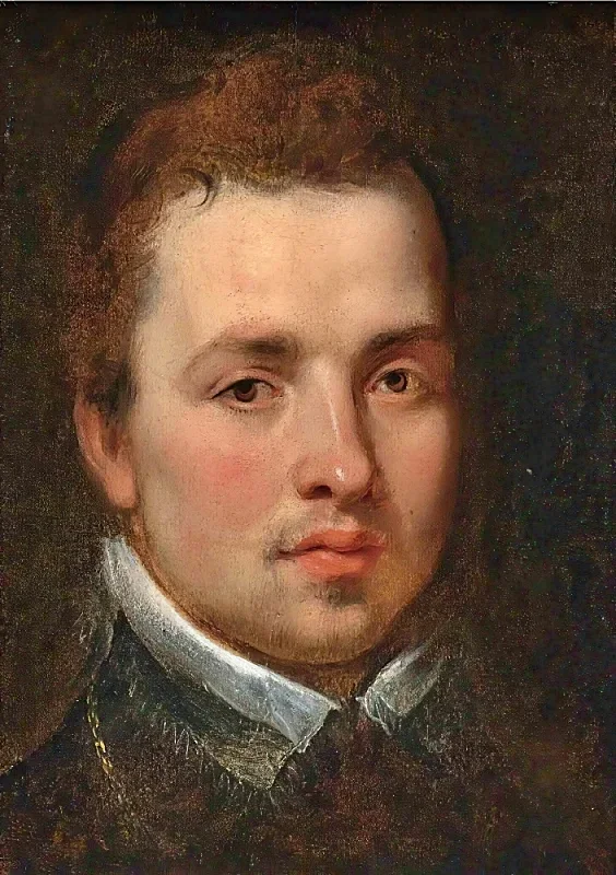 Peter Paul Rubens | Portræt af en ung mand - 1631 | Indrammet kunsttryk | Barok | formida