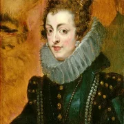 Peter Paul Rubens | Portræt af Isabella af Bourbon - 1630 | Indrammet kunsttryk | Barok | formida