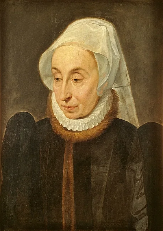 Peter Paul Rubens | Portræt af Adriana Gras - 1633 | Indrammet kunsttryk | Barok | formida