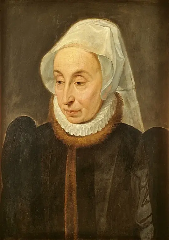 Peter Paul Rubens | Portræt af Adriana Gras - 1633 | Indrammet kunsttryk | Barok | formida