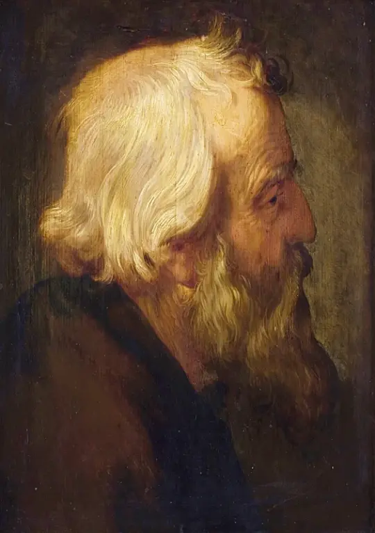 Peter Paul Rubens | Apostlen Peter – 1640 | Indrammet kunsttryk | Barok | formida