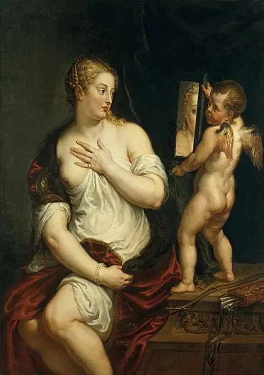 Peter Paul Rubens | Venus og Adonis - 1611 | Indrammet kunsttryk | Barok | formida