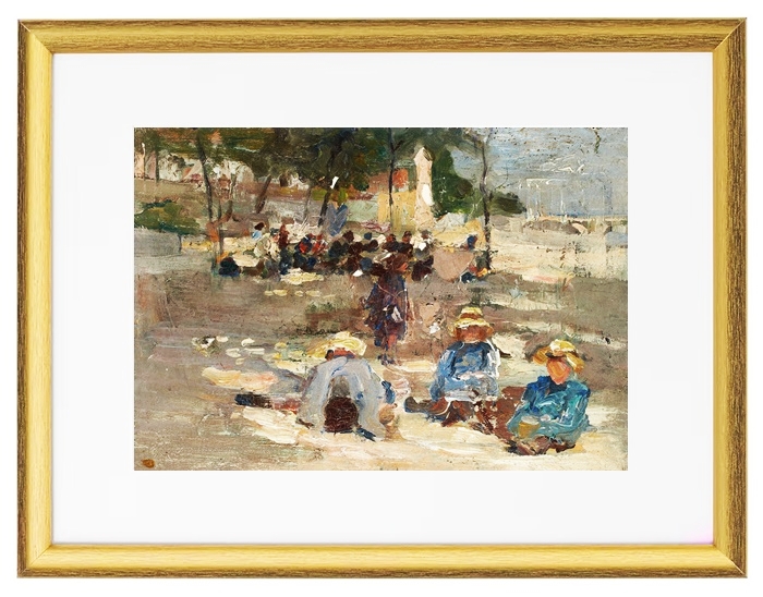 Picknick im Park – 1910