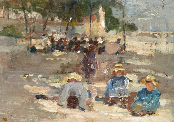 Picknick im Park – 1910