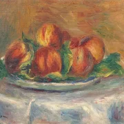 Pfirsiche auf einem Teller - 1905