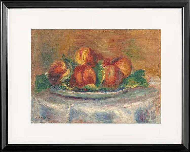 Pfirsiche auf einem Teller - 1905