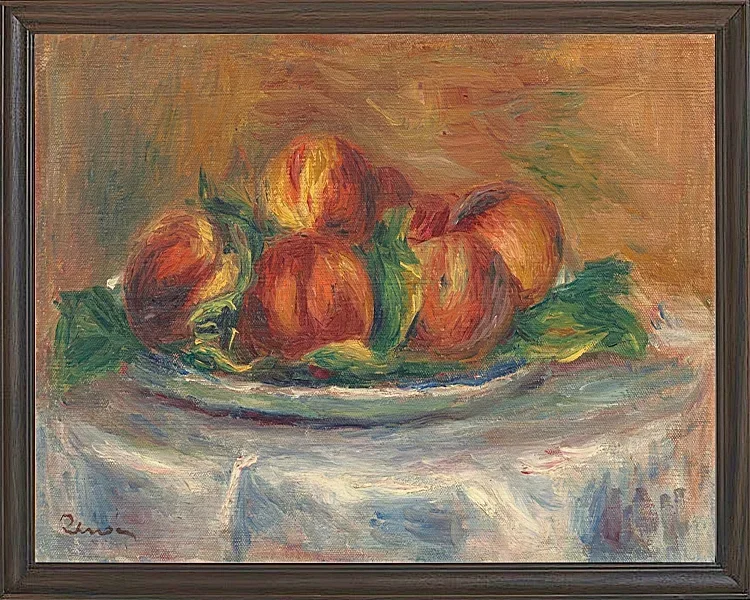 Pfirsiche auf einem Teller - 1905