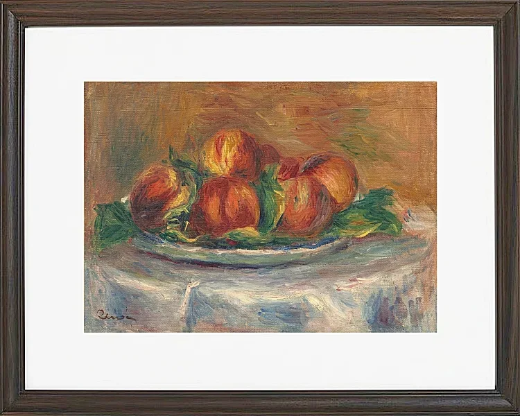 Pfirsiche auf einem Teller - 1905