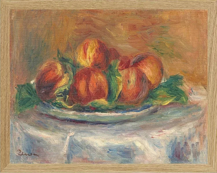 Pfirsiche auf einem Teller - 1905