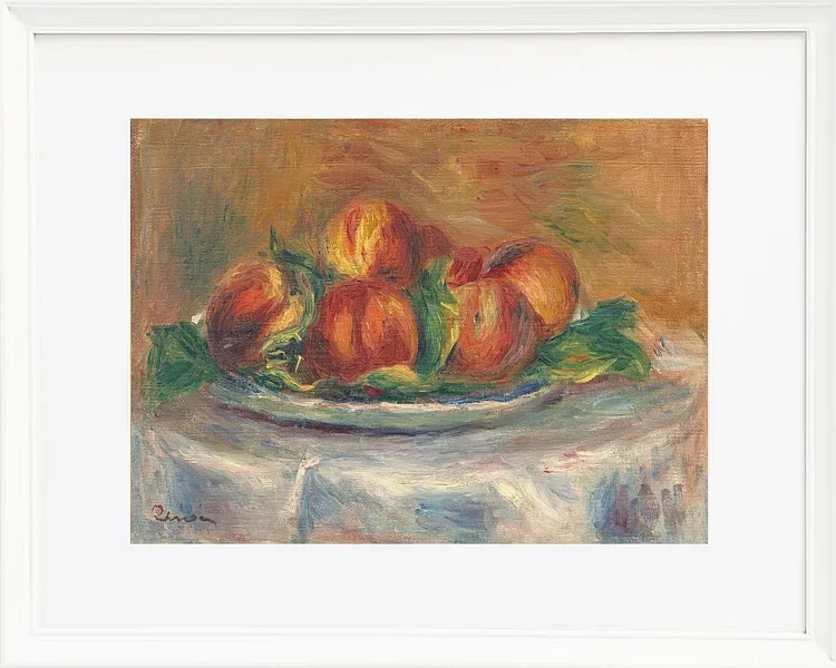 Pfirsiche auf einem Teller - 1905