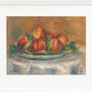 Pfirsiche auf einem Teller - 1905