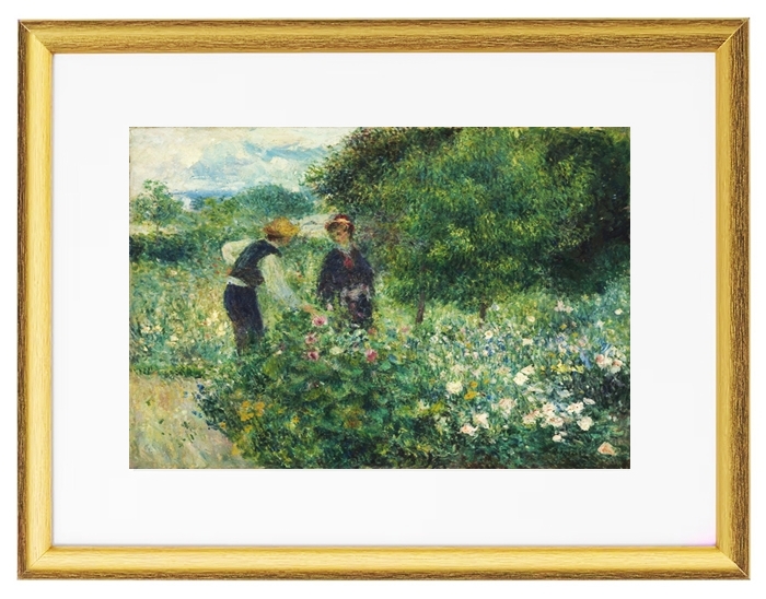 Blumen pflücken - 1875