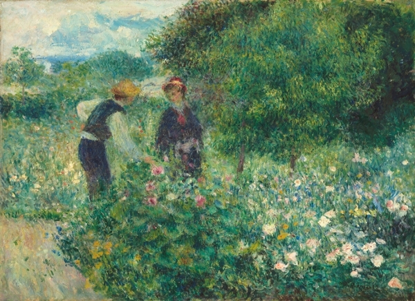 Blumen pflücken - 1875