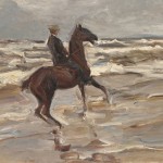 Reiter am Meer nach rechts - 1912